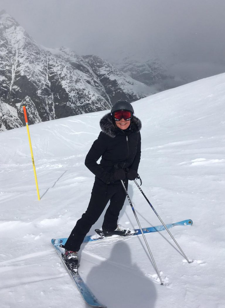 Hannah Wilson Skiing